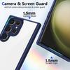 Чехол для Samsung Galaxy S23 Ultra Матовый Skin Touch Прозрачный PC + TPU Ударопрочная Задняя крышка телефона