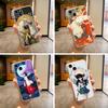 Чехол для телефона L-L-Inuyasha для iPhone 17, 16, 15, 14, 13, 12, 11, Pro Max, Plus, Мягкий силиконовый прозрачный чехол
