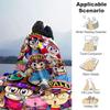 1pc Arale Adventure Friends Flannel Blanket Soft Warm Throw Blanket for Bedroom Living Room Bed Travel Camping Picnic Gift. M072201111