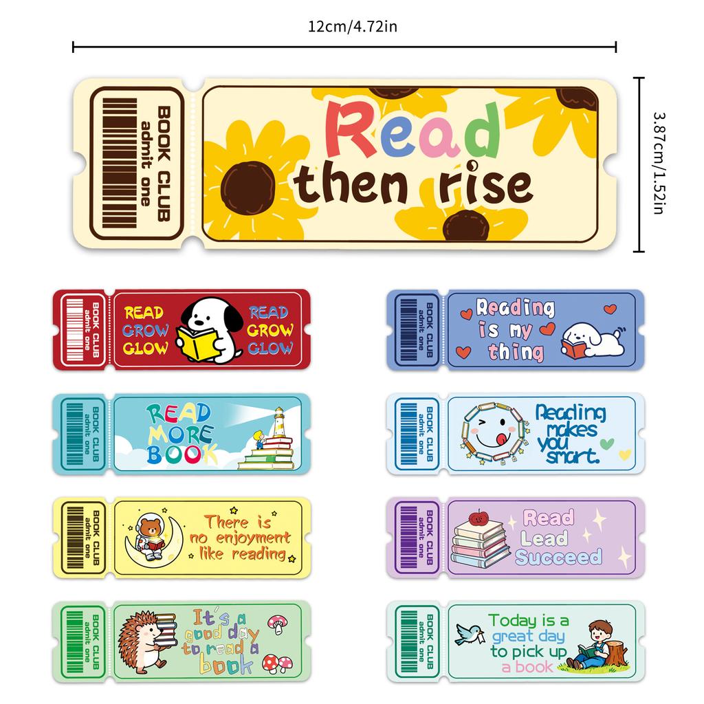 30 Cute Study Books Mark To Read Bookmarks