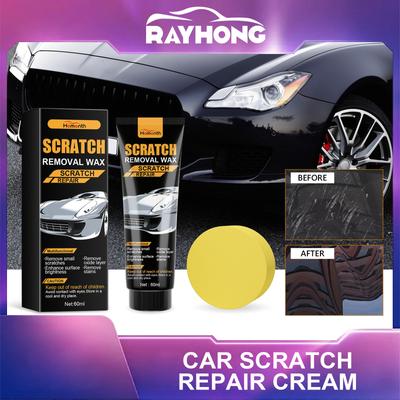 Homont Крем для ремонта царапин на автомобиле Автомобильная краска Мелкие пятна Полировка покрытия Соскабливание Удаление следов Восстановление Восстанавливающий и полирующий крем для ухода