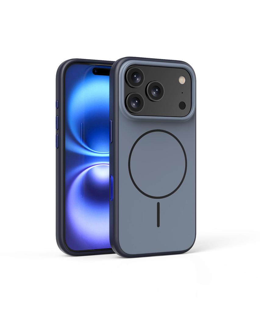 Матовый магнитный чехол-блок с защитой от падений для iPhone 17 Pro Max