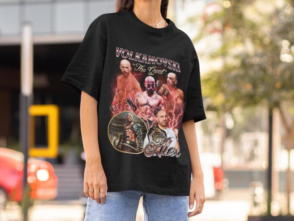 Alexander Volkanovski Vintage Style UFC mma T-Shirt Retro 90's style Bootleg T-Shirt Oversized Sport Tee gift for UFC T-shirt Shirt Champ
