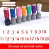 Photosensitive Stamp Set: Numbers 0-9 for Marking & Journaling