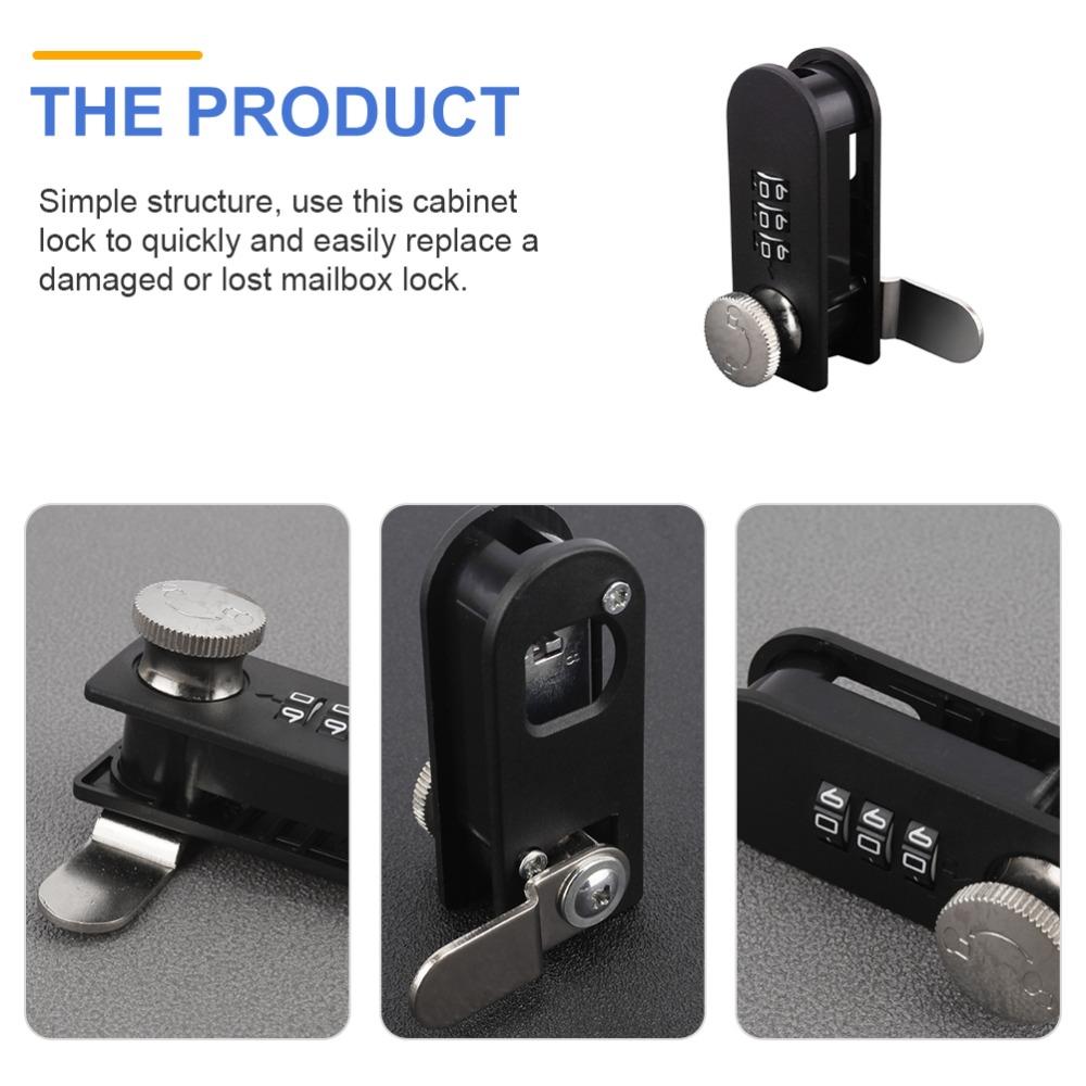 Hardware Keyless Mailbox Safety Drawer Lock Combination Lock Cabinet Password Lock Door Coded Lock