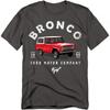 Лицензионная футболка для взрослых с иллюстрацией Ford Bronco Bronco