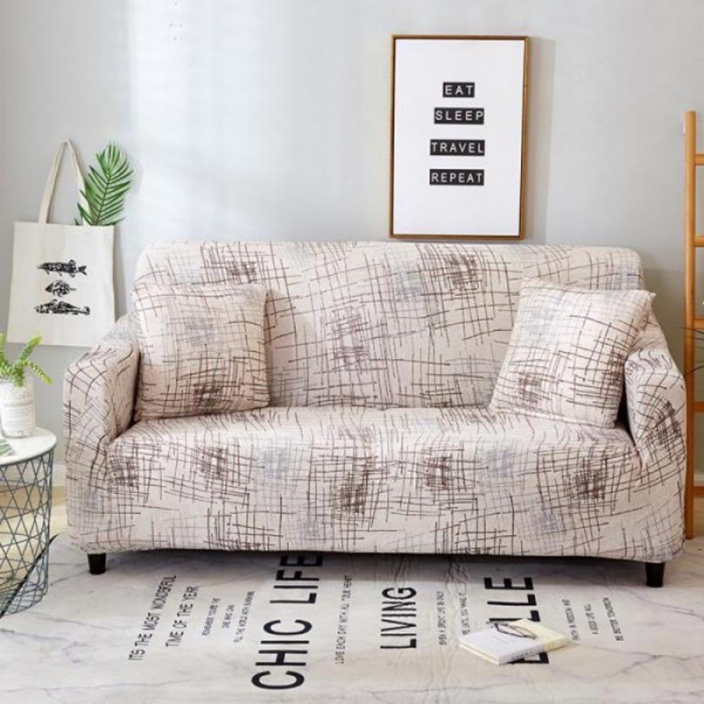 Four Seasons Sofa Cover All-inclusive Dust Cover Princess Combination Non-slip Elastic Sofa Cover