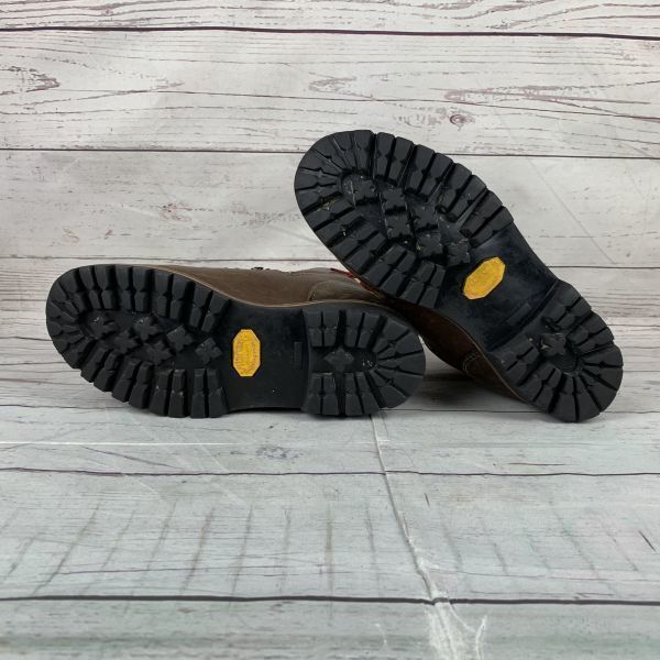 Австрия STEINKOGLER Трекинговые ботинки 22.5 Темно-коричневые Подошва Vibram Женские(ИСПОЛЬЗОВАЛ)