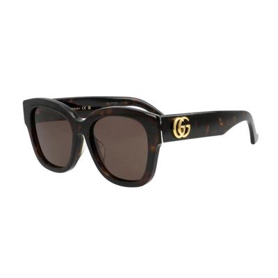 Gucci Солнцезащитные очки Азиатская посадка Круглые Соединяющиеся GG1550SK-002