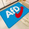 Политический логотип AfD Коврики для комнаты Противоскользящие Впитывающие воду Длинная полоса Подушка Коврик для спальни Бытовые ковры