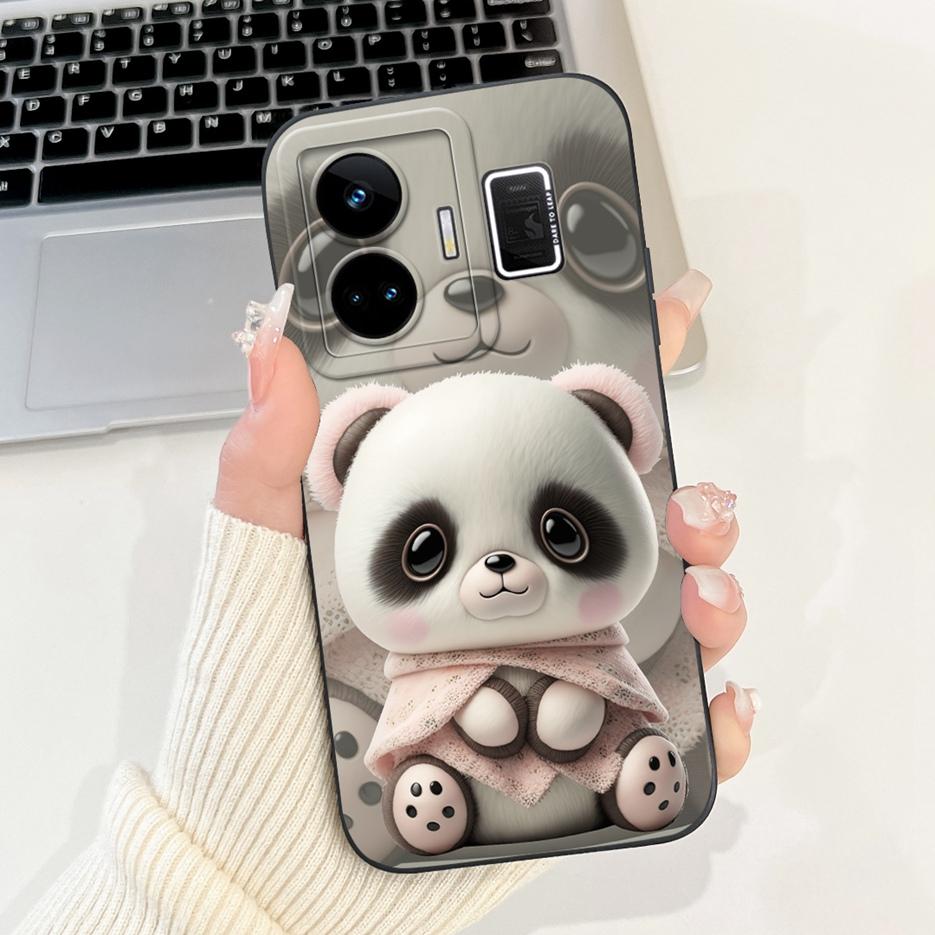 Чехол для Realme GT3 RMX3709 Милый Забавный Мультяшный Чехол Мягкий Силиконовый Чехол Для Realme GT Neo 5 Neo5 240W RealmeGT3 Задняя Крышка Coque