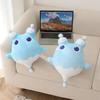 Simulation Drop Water Plush Toy Cute Cartoon Girl Sofa Cushion With Doll Gift