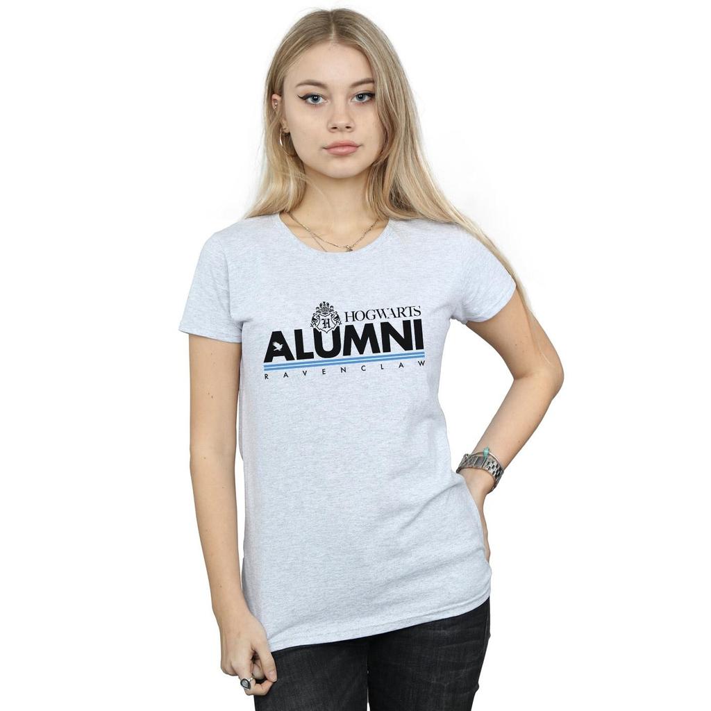 Harry Potter Womens/Ladies Hogwarts Alumni Ravenclaw Cotton T-Shirt
