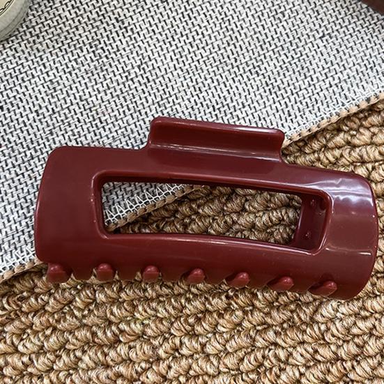 1/4 шт. Женский зажим для волос, мягкий силиконовый, с противоскользящими зубцами, для затылка