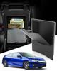 CarQiWireless Скрытый ящик для хранения в центральной консоли для Honda Civic Органайзер для центральной консоли для Honda Civic Hatchback Si Coupe Type R Аксессуары 2021