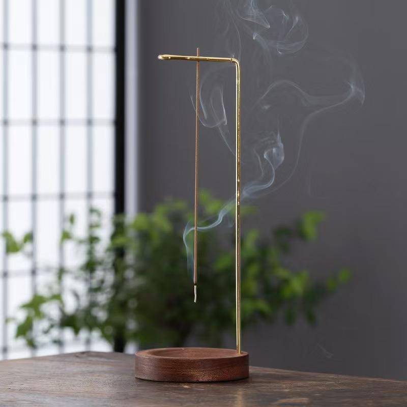 Stable Base Incense Stand Wooden Incense Tray Creative Incense Stick Holder Home Ornament
