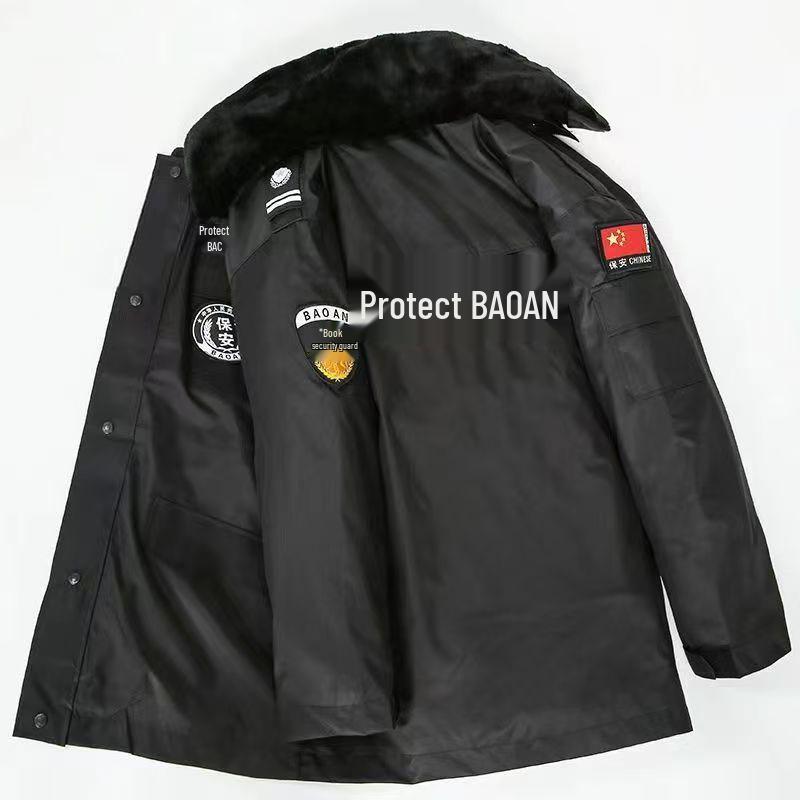 Зимнее утепленное хлопковое пальто из саржи 511 Security для специальных операций