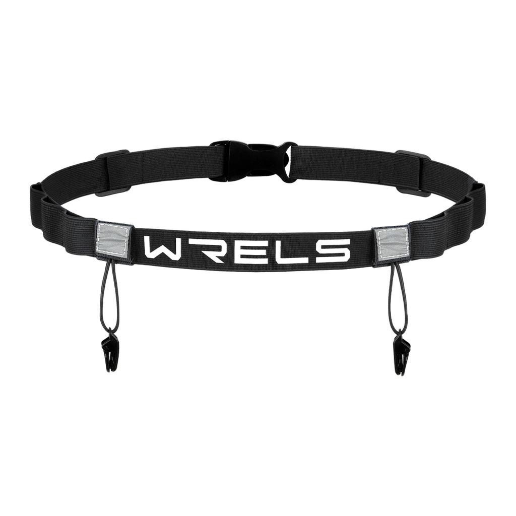 WRELS Unisex Triathlon Marathon Race Number Belt Outdoor Sports Cycling Running Multi-function Race Number Bib Holder Waist Belt