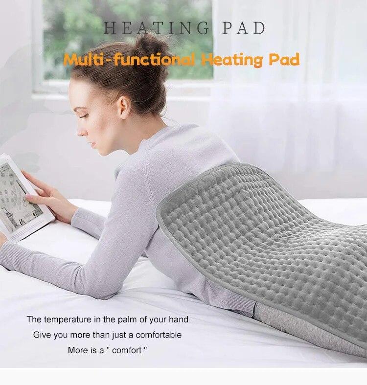 Electric Heating Pad Multi-functional Hot Heated Pad for Back Pain Muscle Pain Relieve Rapid Temperature Rise Heated Pad