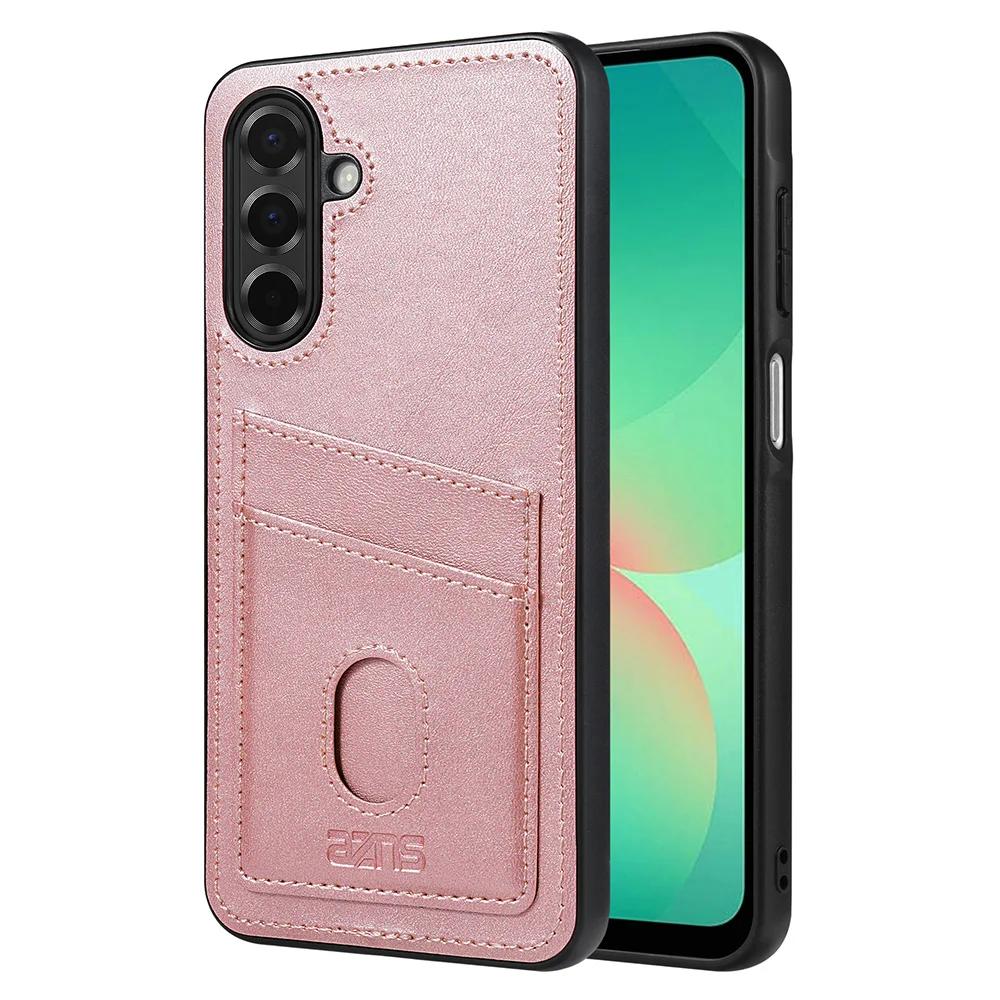 Ретро кожаный чехол для Samsung Galaxy A57 A37 A17 A27 A16 A26 A36 A56 A06 A55 A35 A15 A05S A25 A14 A34 A54 A13 A33 A53 A73 Обложка