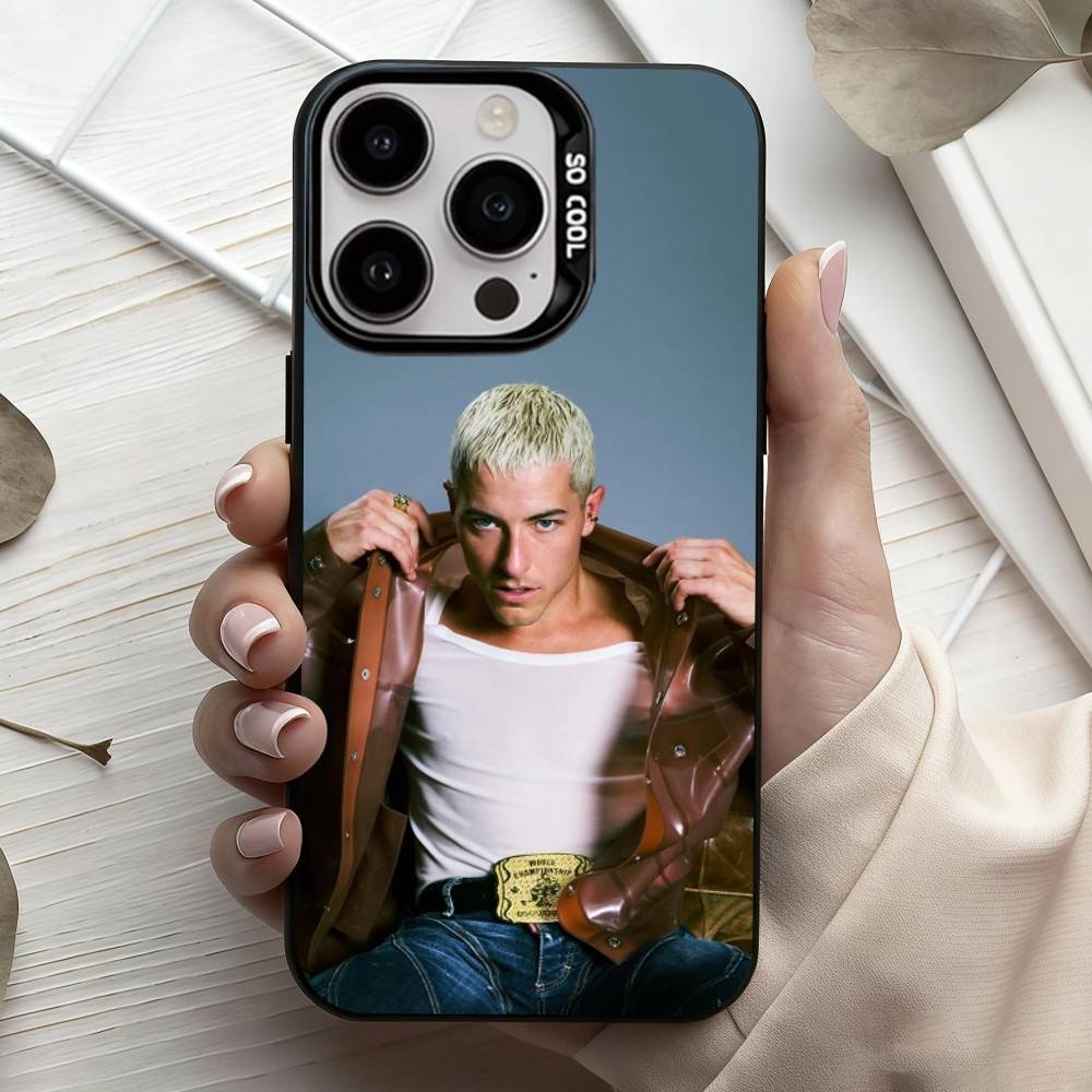 Spanish-British Actor Taz Skylar  Phone Case For iPhone17,16,15,14,13,12,11 Plus,Pro Max Candy Silver Plated Inside Cover