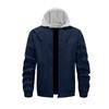 Men'S Loose Jacket Fashionable Multi Pocket Hooded Jacket