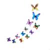 12 Pieces 3D Butterfly Wall Stickers Decor Luminous Art Decals Decorative Lovely DIY