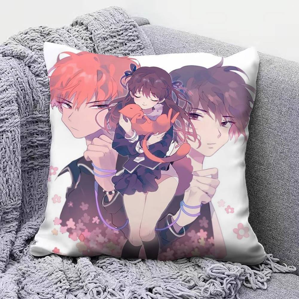 Manga Fruits Basket Anime Home Sofa Cushion Covers And Aecorative Custom Pillow Covers
