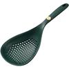 Кухонная утварь, силиконовый дуршлаг с ручкой, большая ложка с ситечком, ложка с прорезями, термостойкая