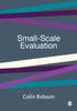 Книга Small-Scale Evaluation : Principles and Practice