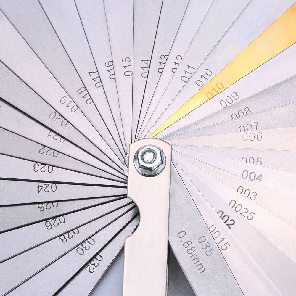 Stainless Steel Gap Measuring Tool Dual Marked Measuring Gap Width/Thickness  Guitar