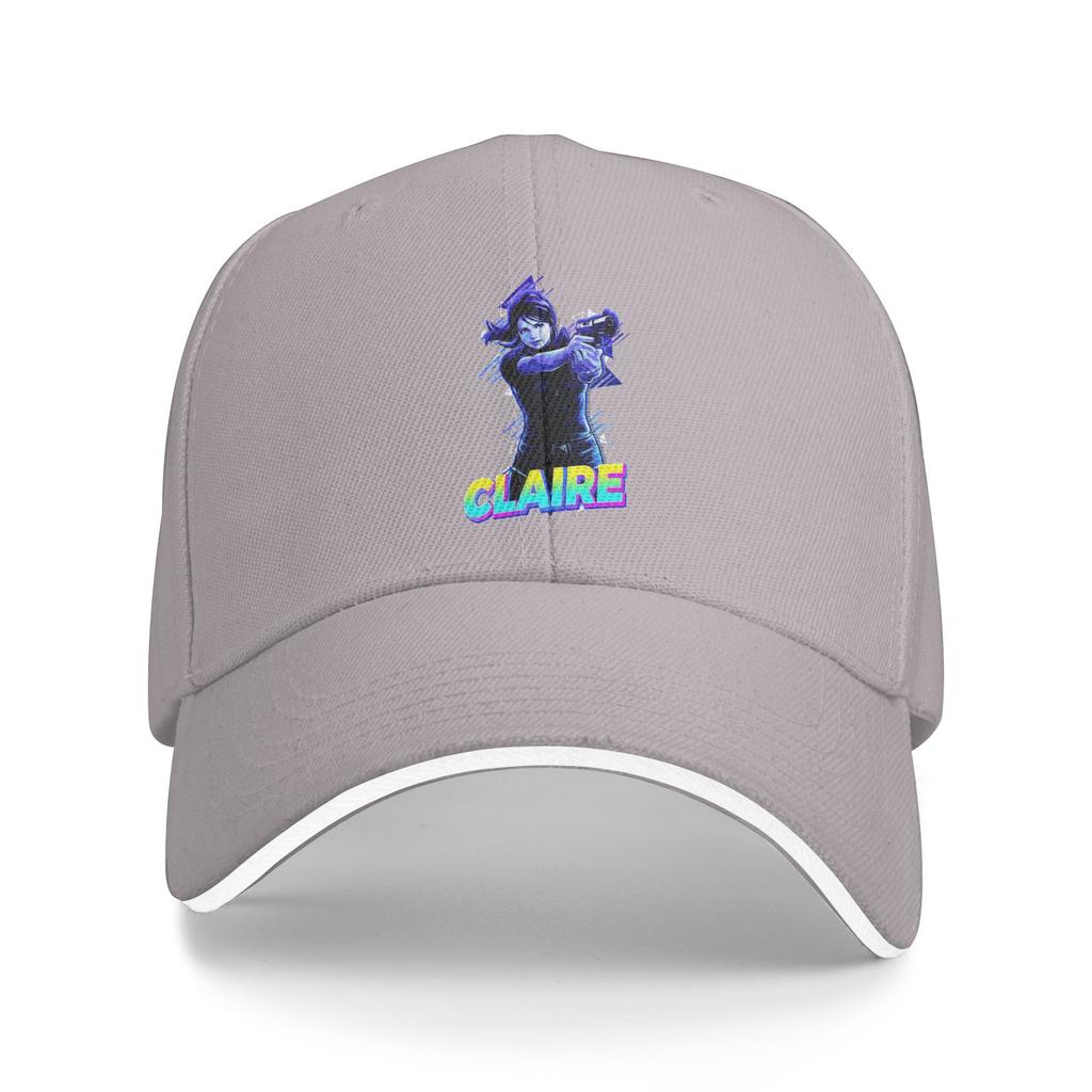 Claire Redfield Residents Evils Baseball Cap y2k Funny Hip Hop Hats Summer Unisex-Teens Running Hippie Snapback Cap