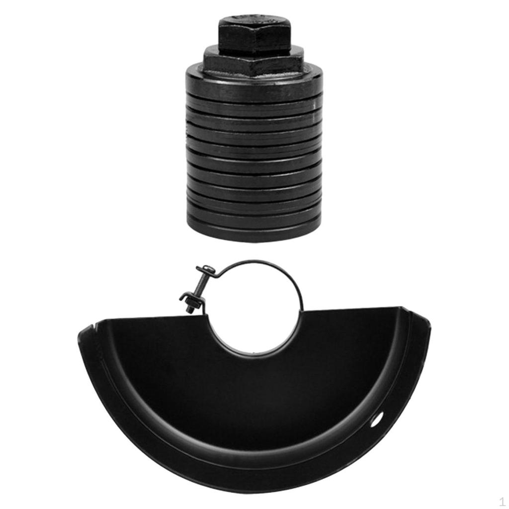 Angle Grinder Adapter Dust Cover Slotting Head Conversion for Polishing Machine