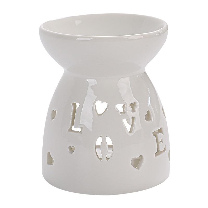 1 шт. керамическая аромалампа полая для эфирных масел креативные домашние поделки