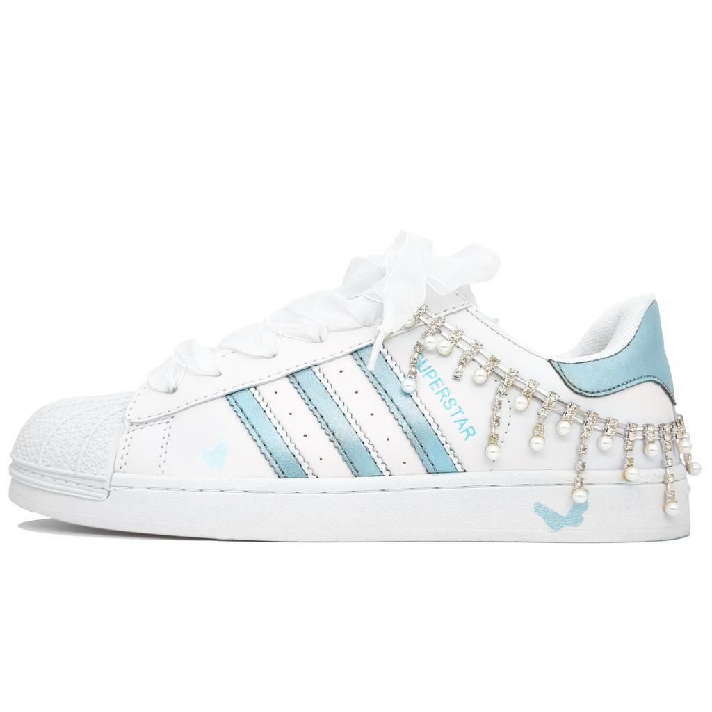 Adidas Originals Superstar 2 Low top Skateboard Shoes Unisex IH8659(Team400-)