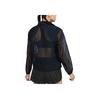 Nike Беговая куртка с капюшоном на молнии, легкая, дышащая, быстросохнущая, для женщин, цвет темно-синий, FV6404478