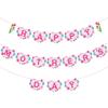 Party Decoration Pull Flag Banner Spiral Hanging Ornaments Hanging Card Decoration Decoration Supplies