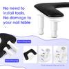 Good-Manicure Arm Rest For Nails Tech: U-Shaped Adjustable Nail Armrest -PU Leather Hand Stand Rest For Manicurists