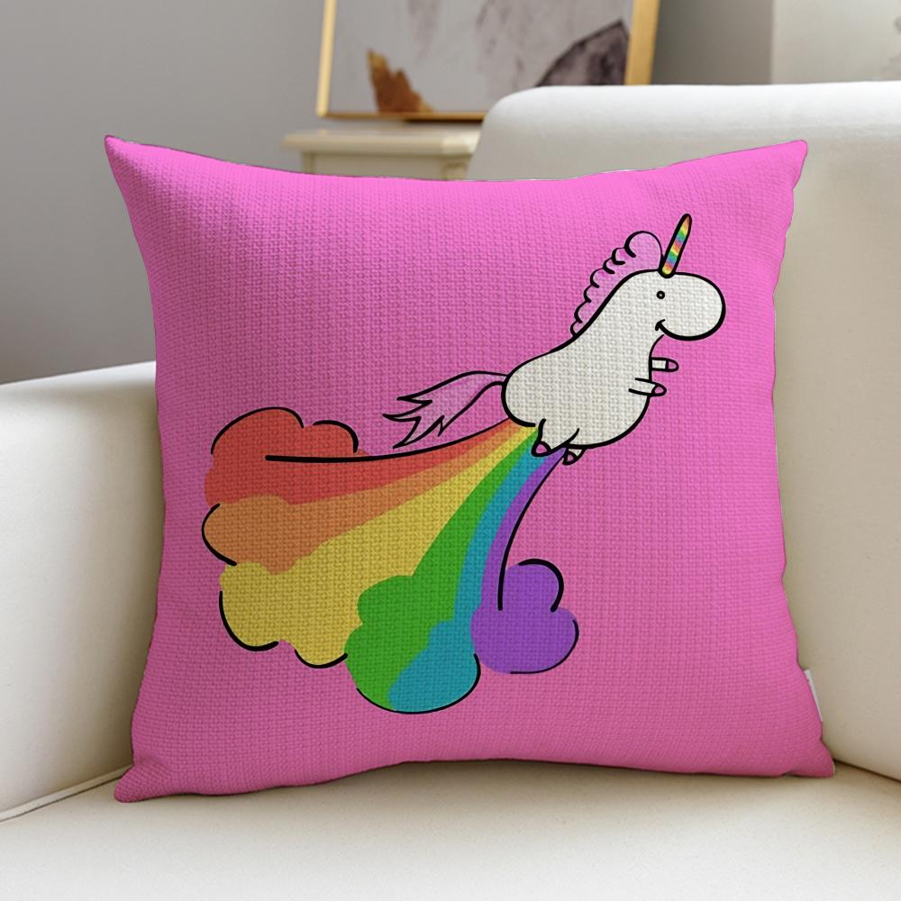 MMagical UnicornS Наволочка для подушки Шт Мягкие Декоративные Квадратные Наволочки x x Наволочки для Дивана Кушетки Домашней Спальни