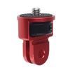 360 Rotating Mini Tripod Adapter 1/4 Inch Screw CNC Aluminum Locking Mount for GoPro12 11 POCKET 2 FIMI PALM 2 Insta360 X3 Osmo