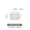 Nordic Style Retro Embossed Glass Cups Sunflower Transparent Coffee Cup Pearl Milk Tea Cold Drink Juice Mug with Gold Line