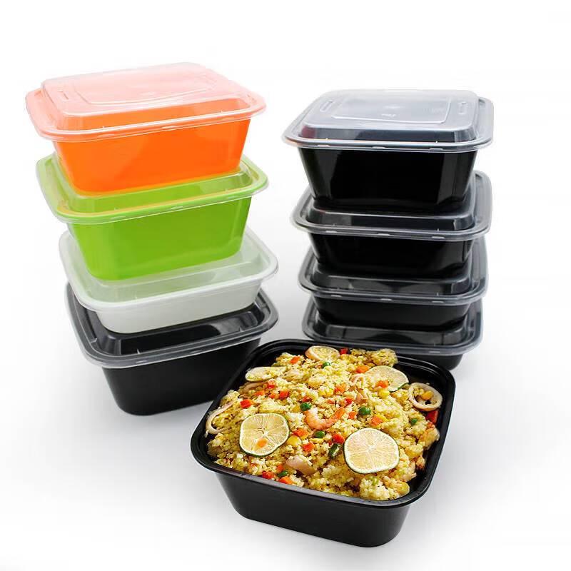 Disposable Plastic Food Containers with Lids