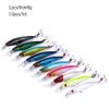 Fishing Lures 90mm 8g Simulation Crankbaits Hooks Plastic Minnow Biomimetic Spinner Baits Tackle Accessories