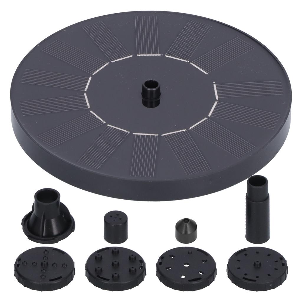 Солнечный фонтанный насос Плавающий фонтанный насос на солнечной батарее для бассейна, пруда, украшения сада