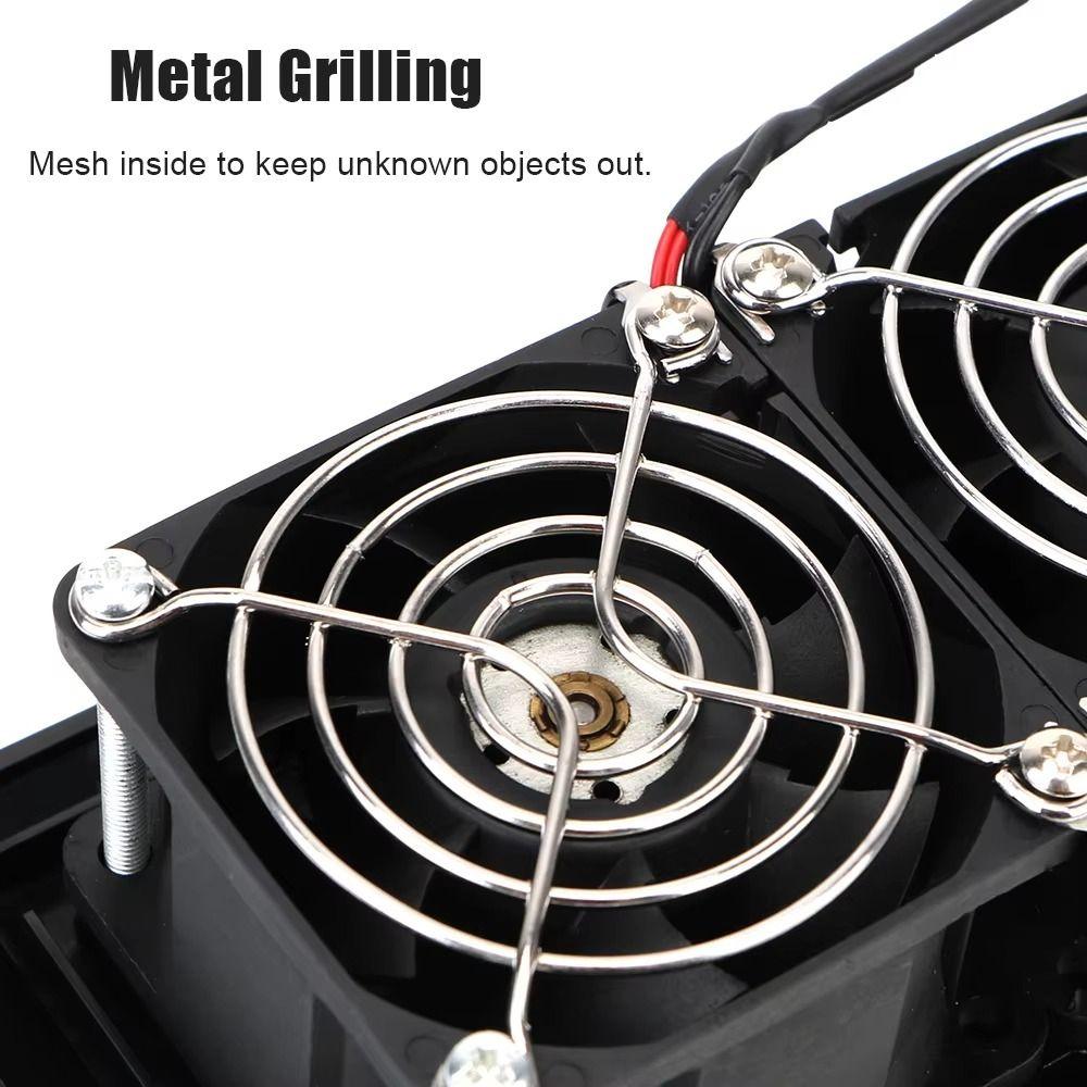 12V Ventilation Exhaust Fan Durable Quick Exhaust Fan Range Hood Exhaust Fan RV Ventilation