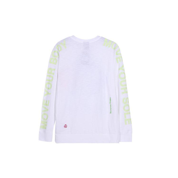 Nike Sport Casual Printed Letter Graphic Crew Neck Sweatshirt Men Tops White DA0630-100