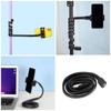 Creative Snake Like Camera Mount Hose Flexible Gooseneck Stand Bracket 1/4 Port for Easy Wrapping and Secure Placement