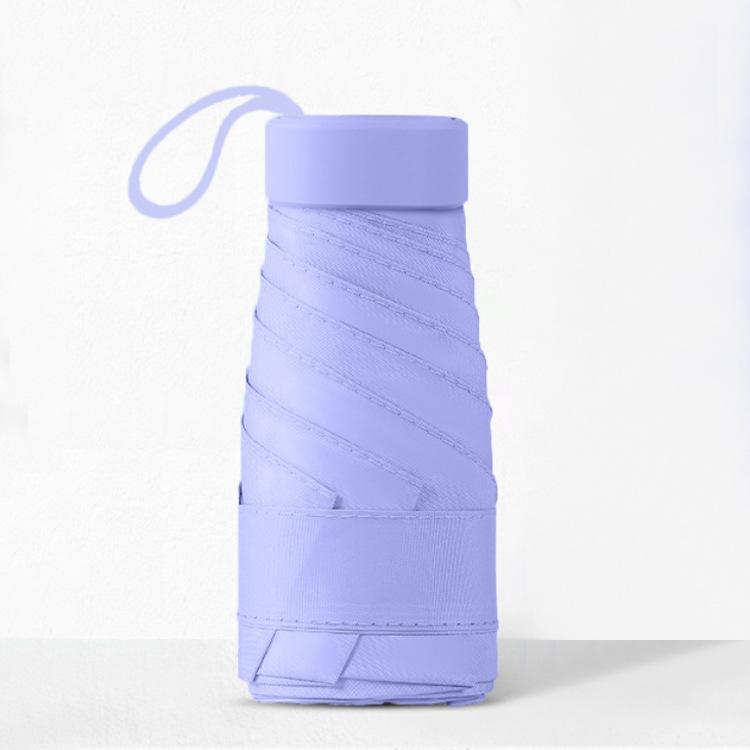 Новинка 2025 года, новый плоский шестискладной зонт, солнцезащитный козырек, 14 см, карта, 50%, складной мини-ультралегкий солнцезащитный зонт