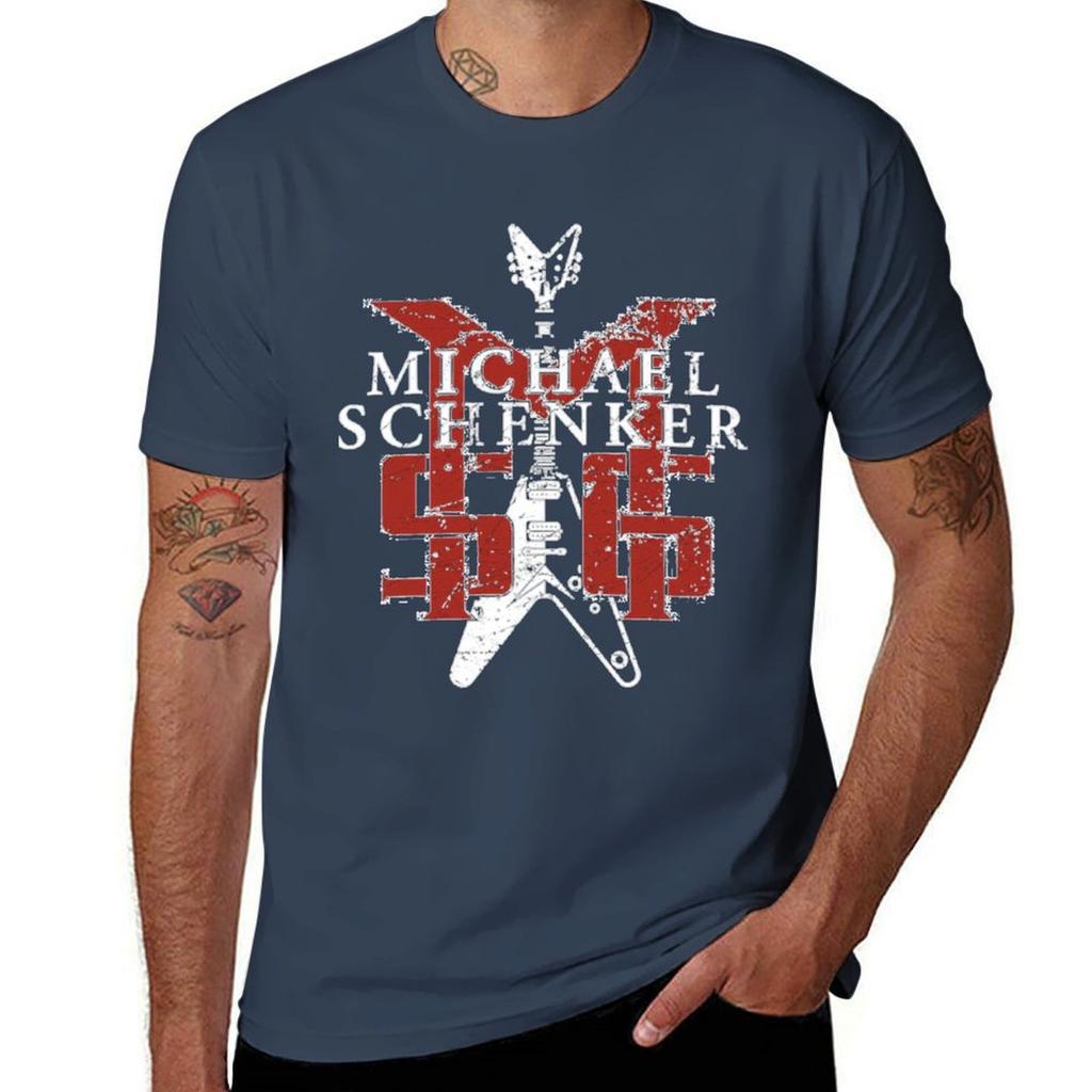 Michael Schenker Group Retro Classic T Shirt Tshirt Breathable Travel Tshirt