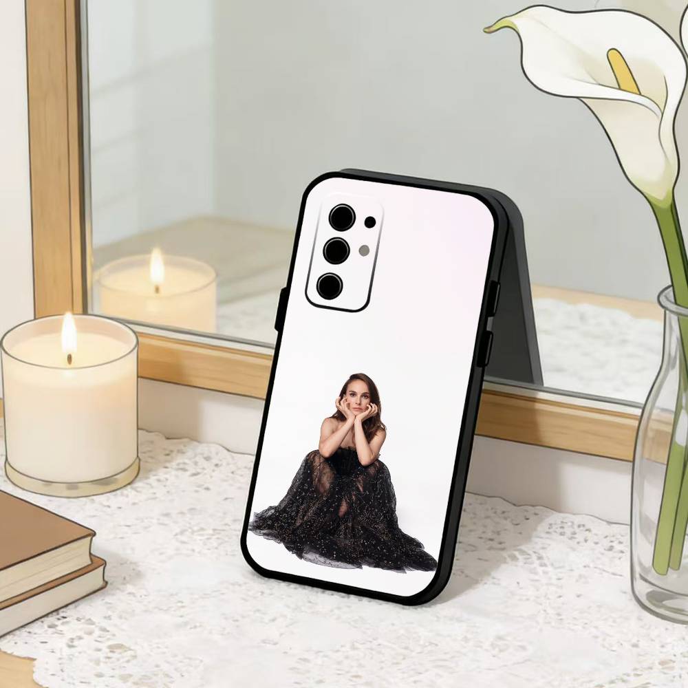 Чехол для телефона N-Natalie P-Portman-ES для Samsung Galaxy A73,A21s,A22,A31,A52,A53,A71,A41 Мягкий черный корпус
